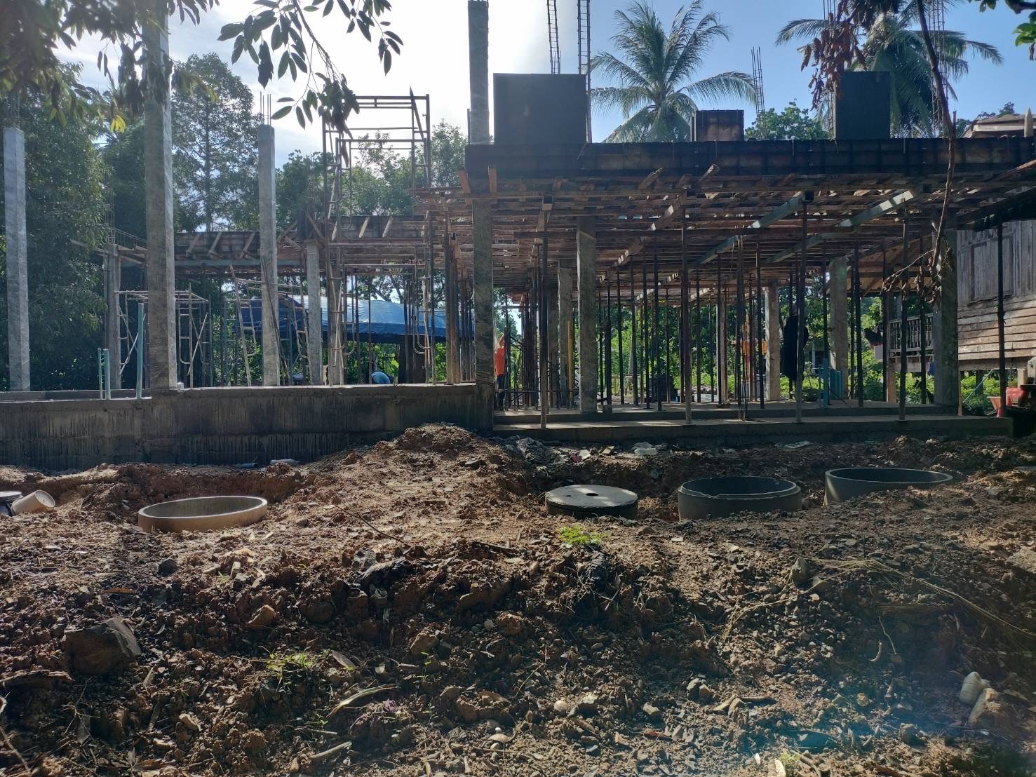 บ้าน คสล. 1 ชั้น คุณวิว </br> ชะอวด
