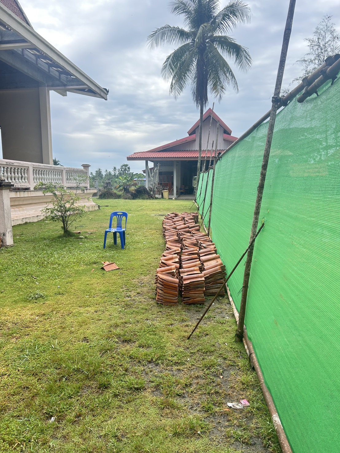 ปรังปรุงต่อเติม ศาลาอเนกประสงค์ วัดกระดังงา  ขนอม