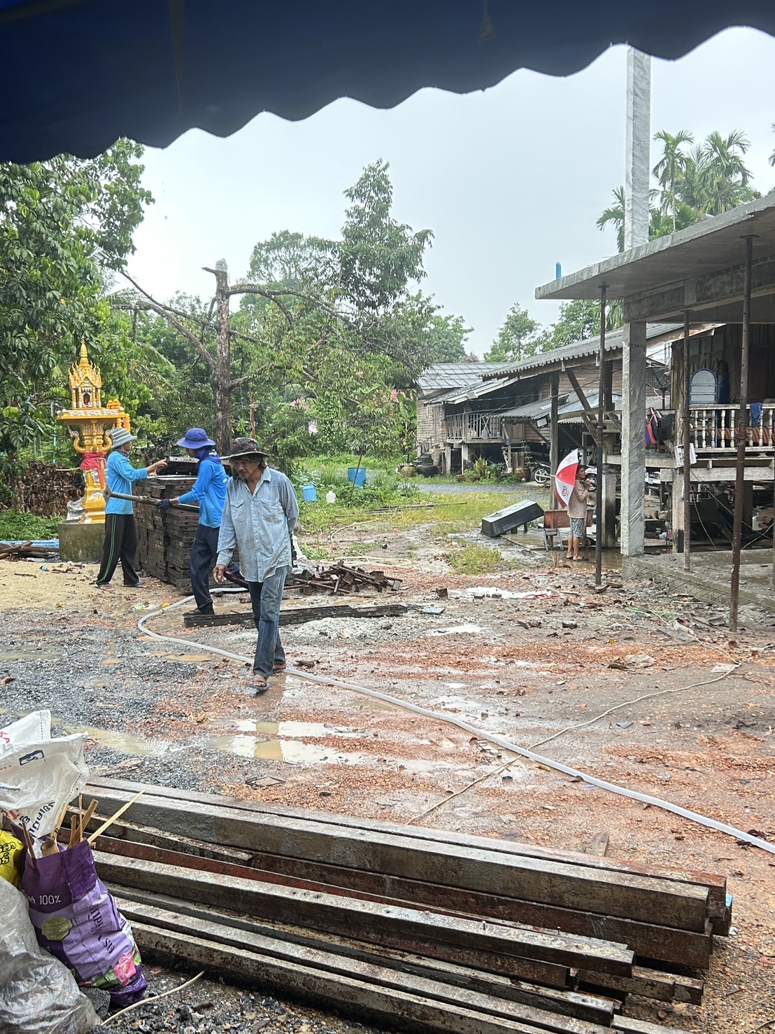 บ้าน คสล. 1 ชั้น คุณวิว </br> ชะอวด