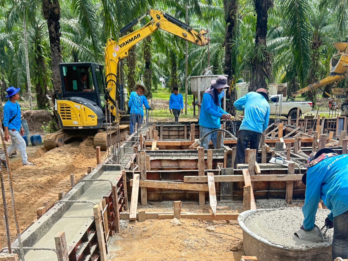 โครงการใหม่ บ้าน คสล. 1 ชั้น k.อัมรินทร์ </br>ขนอม