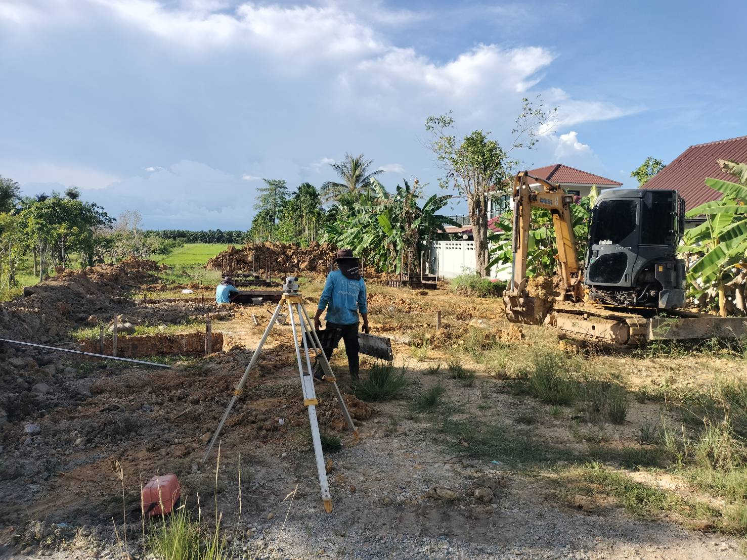 งานโรงจอดรถ k.กันติชา </br> ต.ชัยบุรี พัทลุง