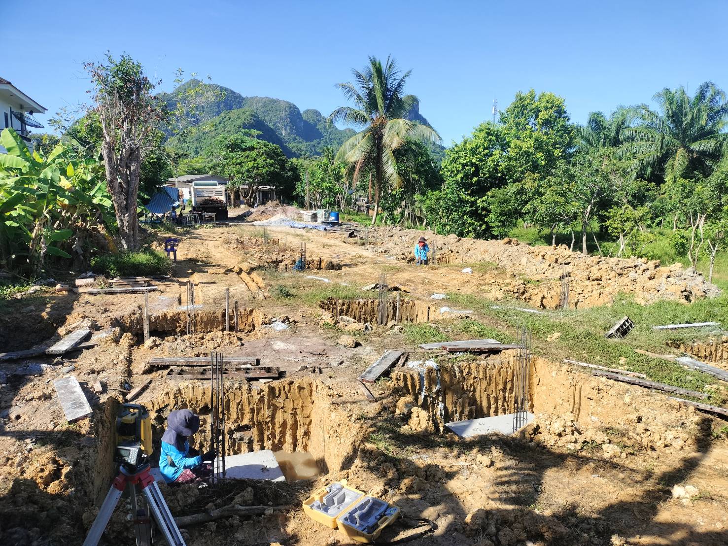 งานโรงจอดรถ k.กันติชา </br> ต.ชัยบุรี พัทลุง