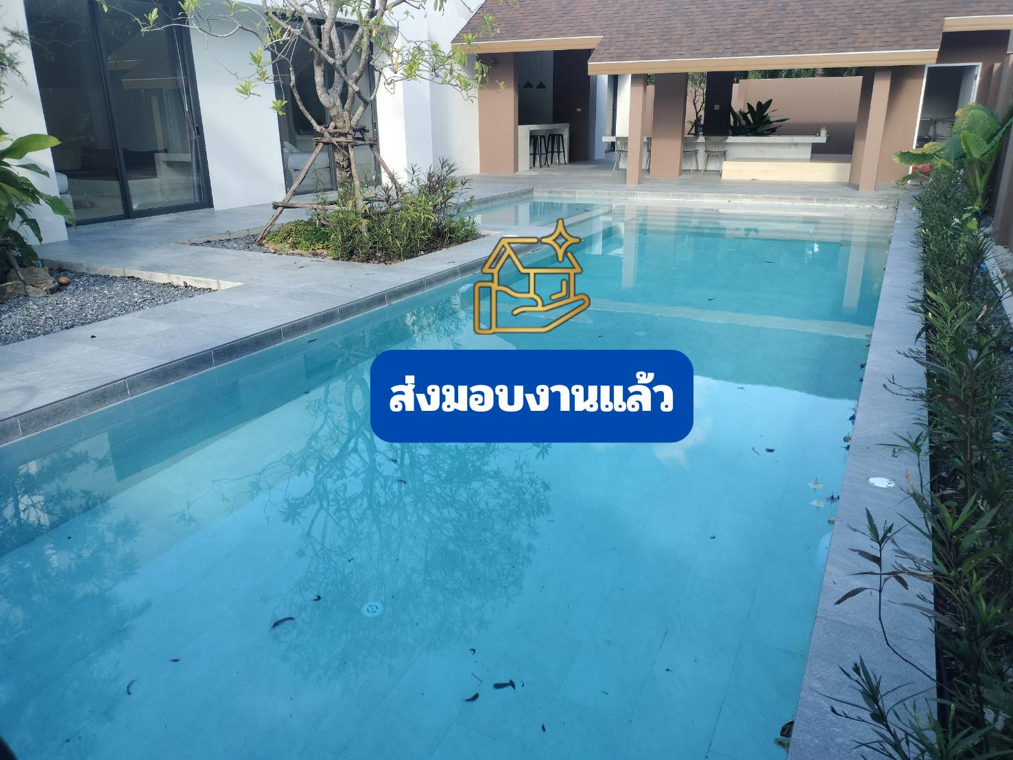 ก่อสร้างสระน้ำ mesa villa khanom   ขนอม