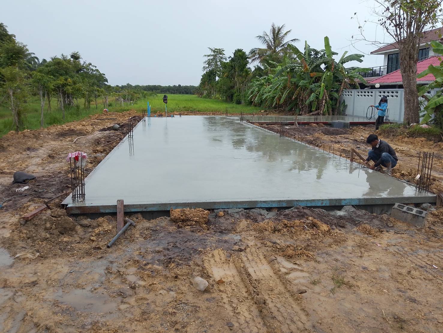 งานโรงจอดรถ k.กันติชา </br> ต.ชัยบุรี พัทลุง