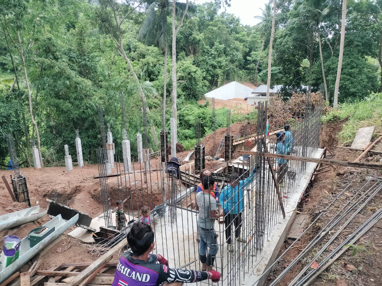 บ้าน คสล. สูง 2 ชั้น พร้อมสระน้ำ </br>เกาะสมุย