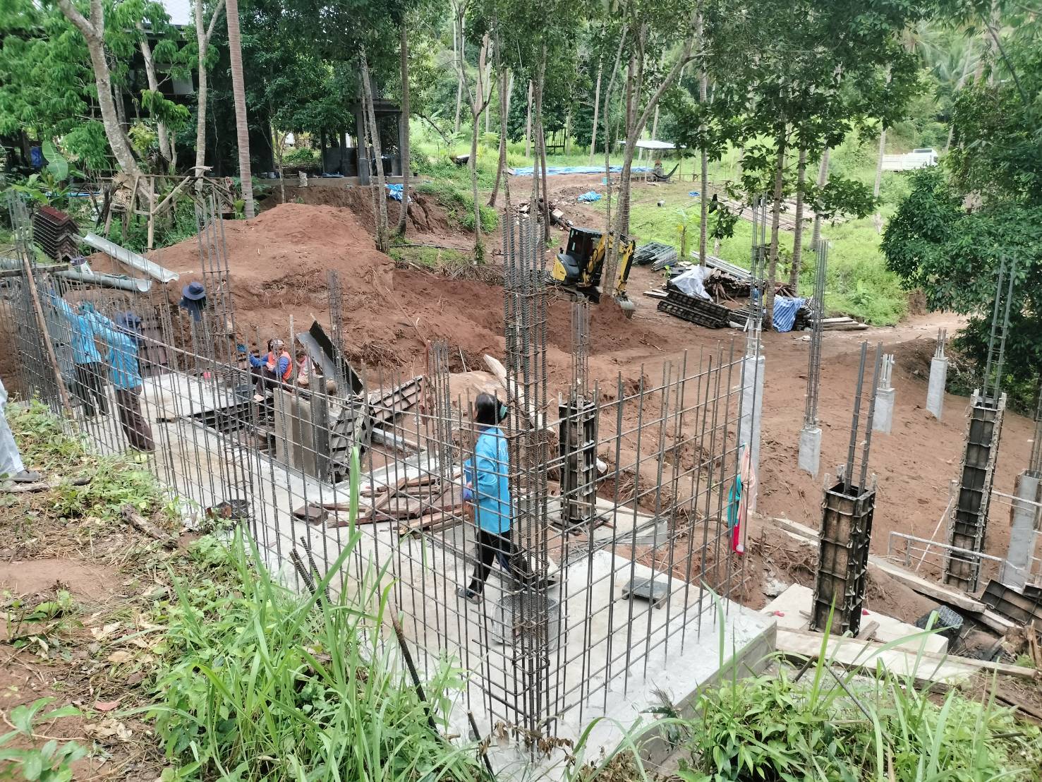 บ้าน คสล. สูง 2 ชั้น พร้อมสระน้ำ </br>เกาะสมุย