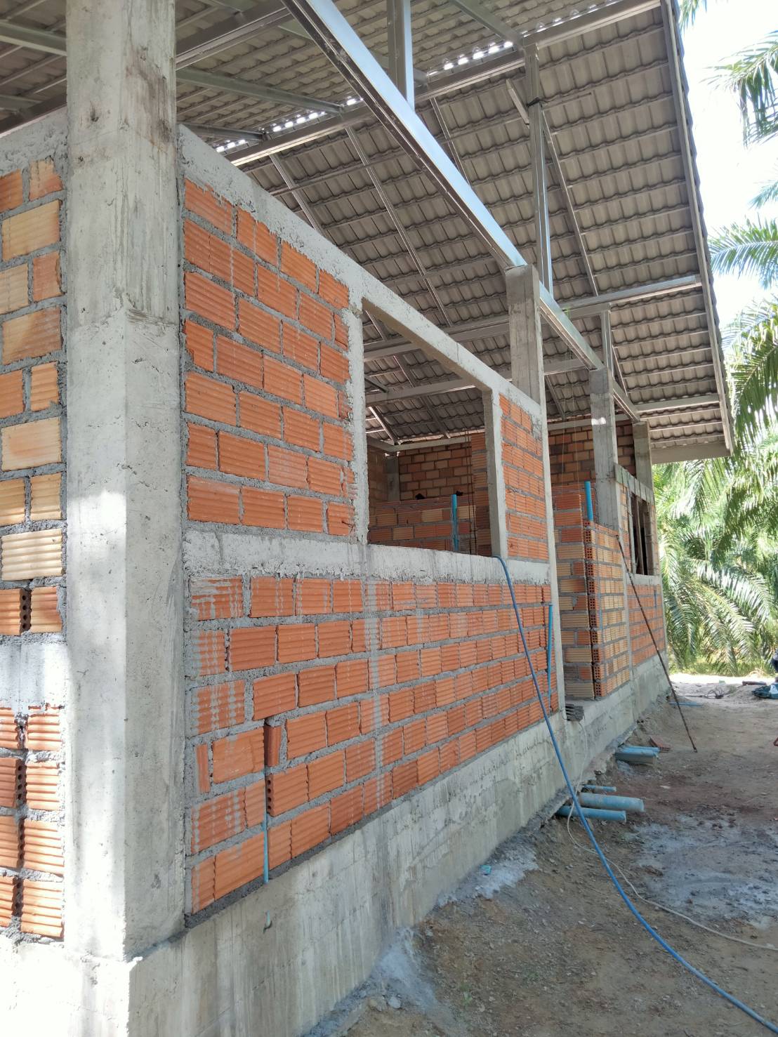 โครงการใหม่ บ้าน คสล. 1 ชั้น k.อัมรินทร์ </br>ขนอม