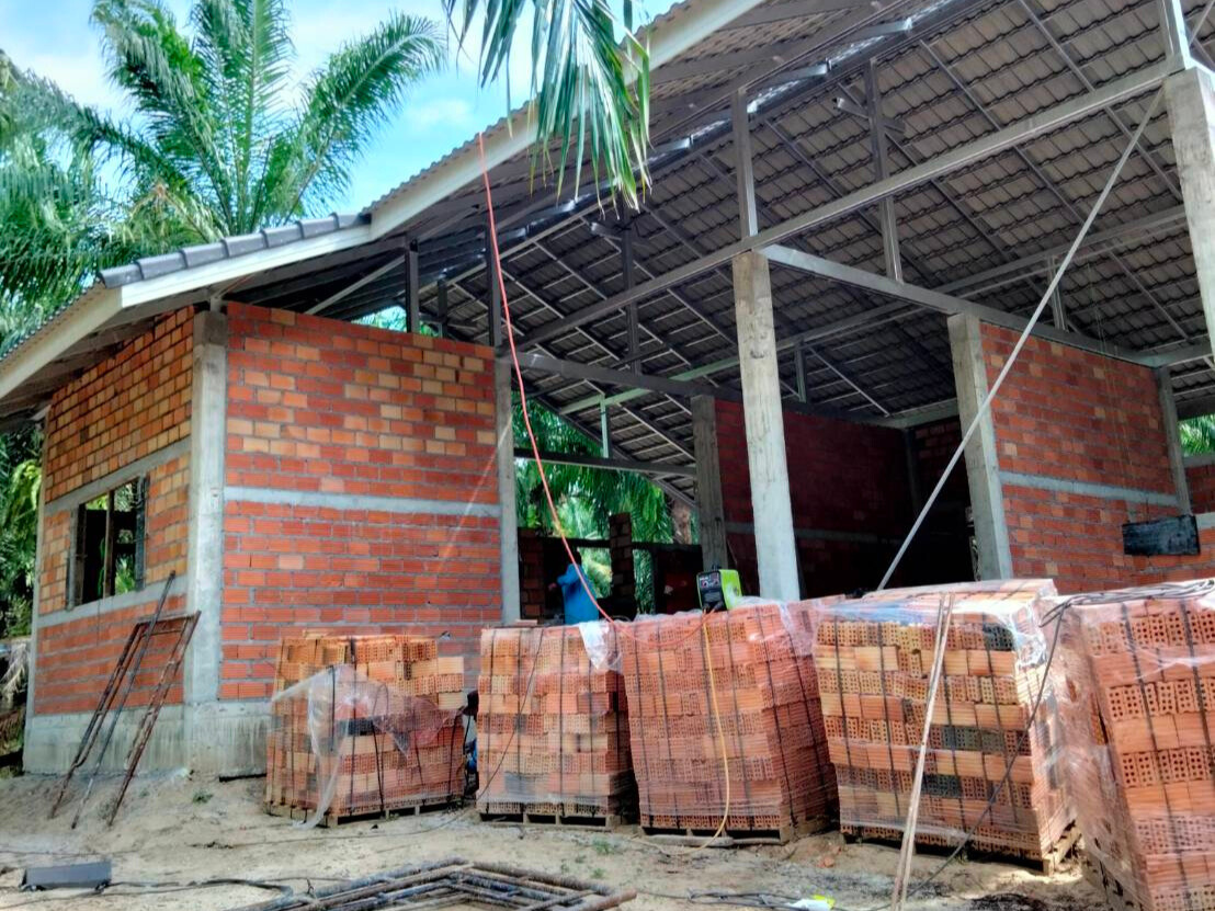 โครงการใหม่ บ้าน คสล. 1 ชั้น k.อัมรินทร์ </br>ขนอม