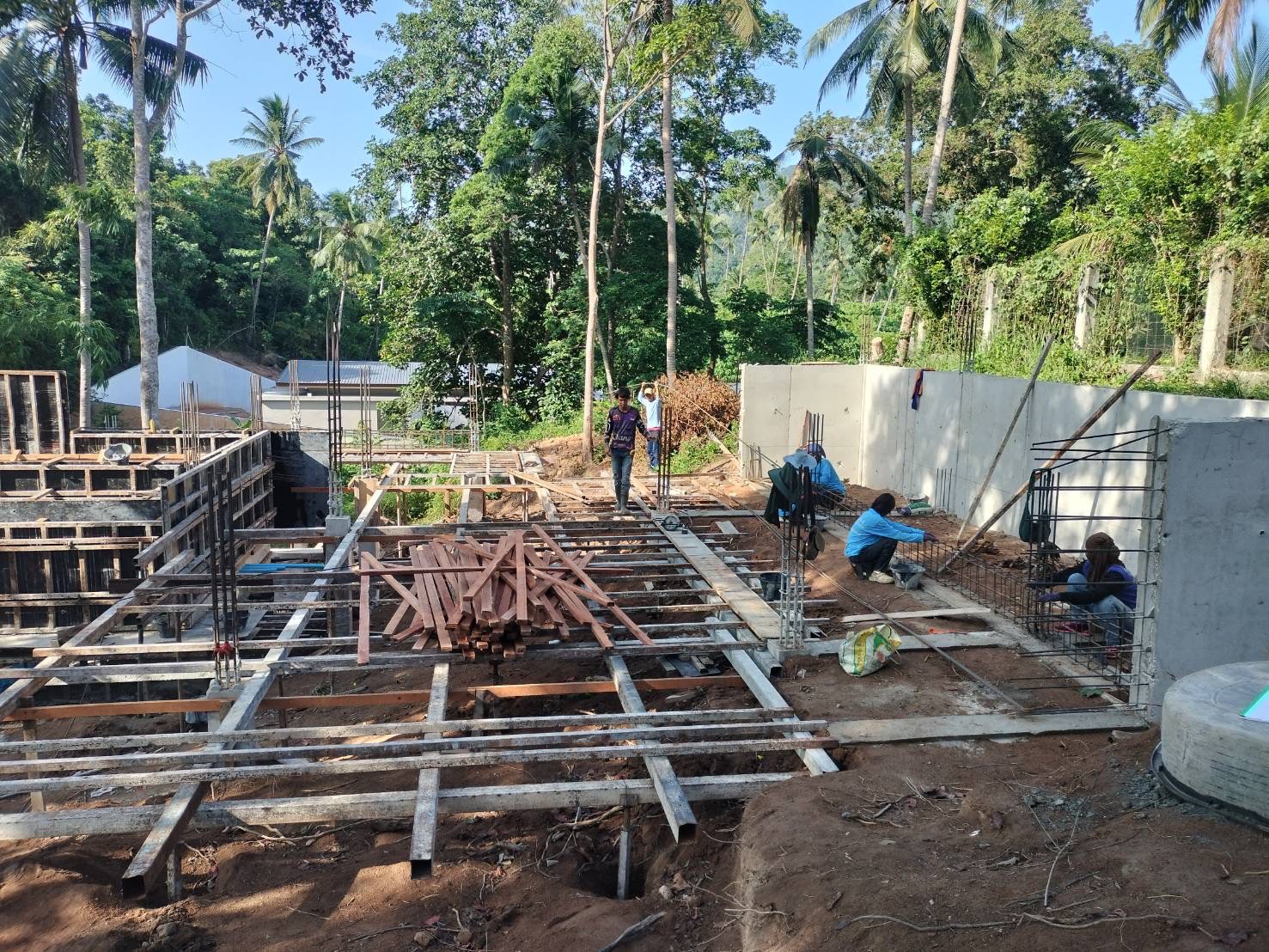 บ้าน คสล. สูง 2 ชั้น พร้อมสระน้ำ </br>เกาะสมุย