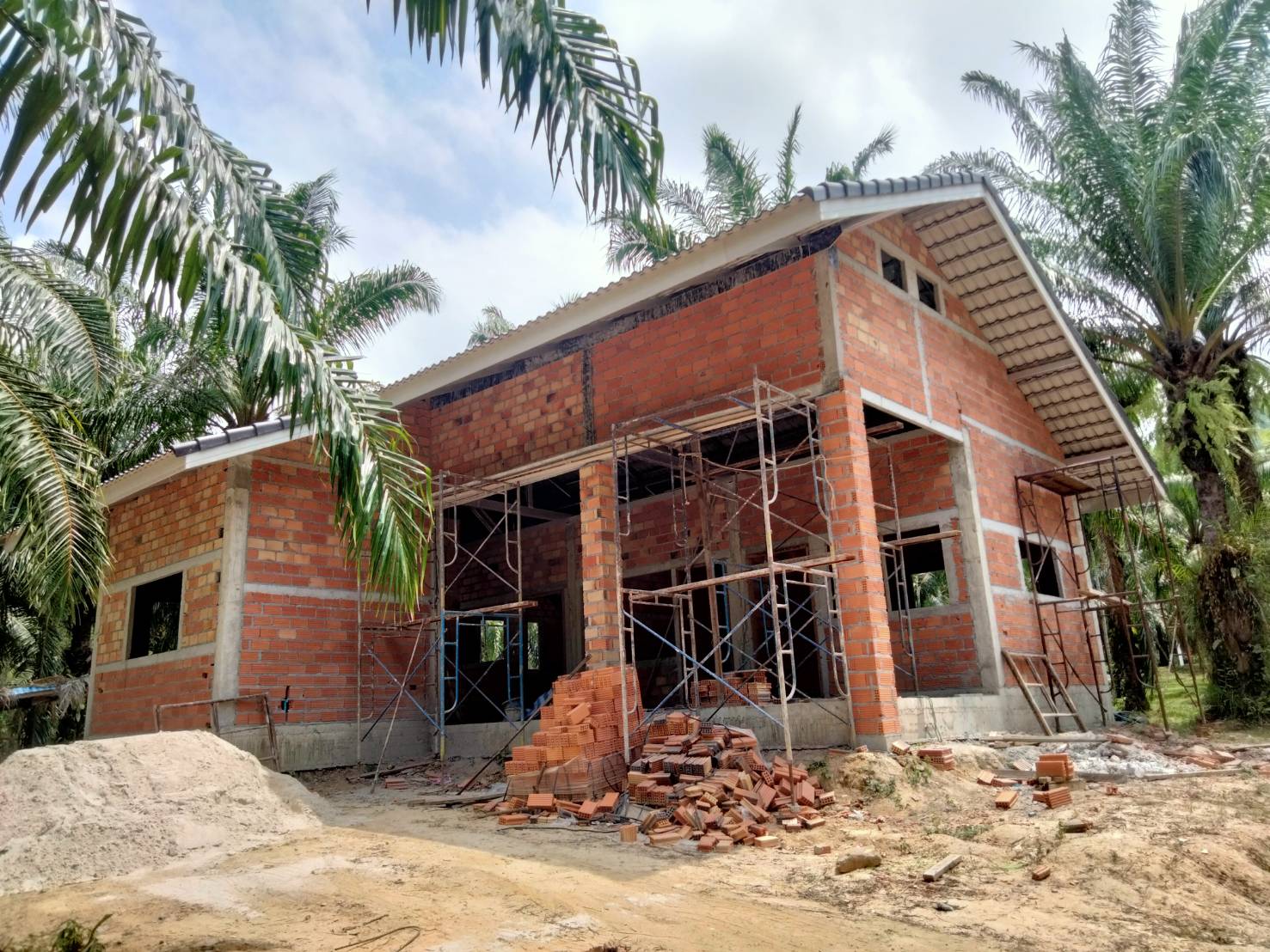 บ้านพัก คสล. 1 ชั้น k.อัมรินทร์ </br>ขนอม
