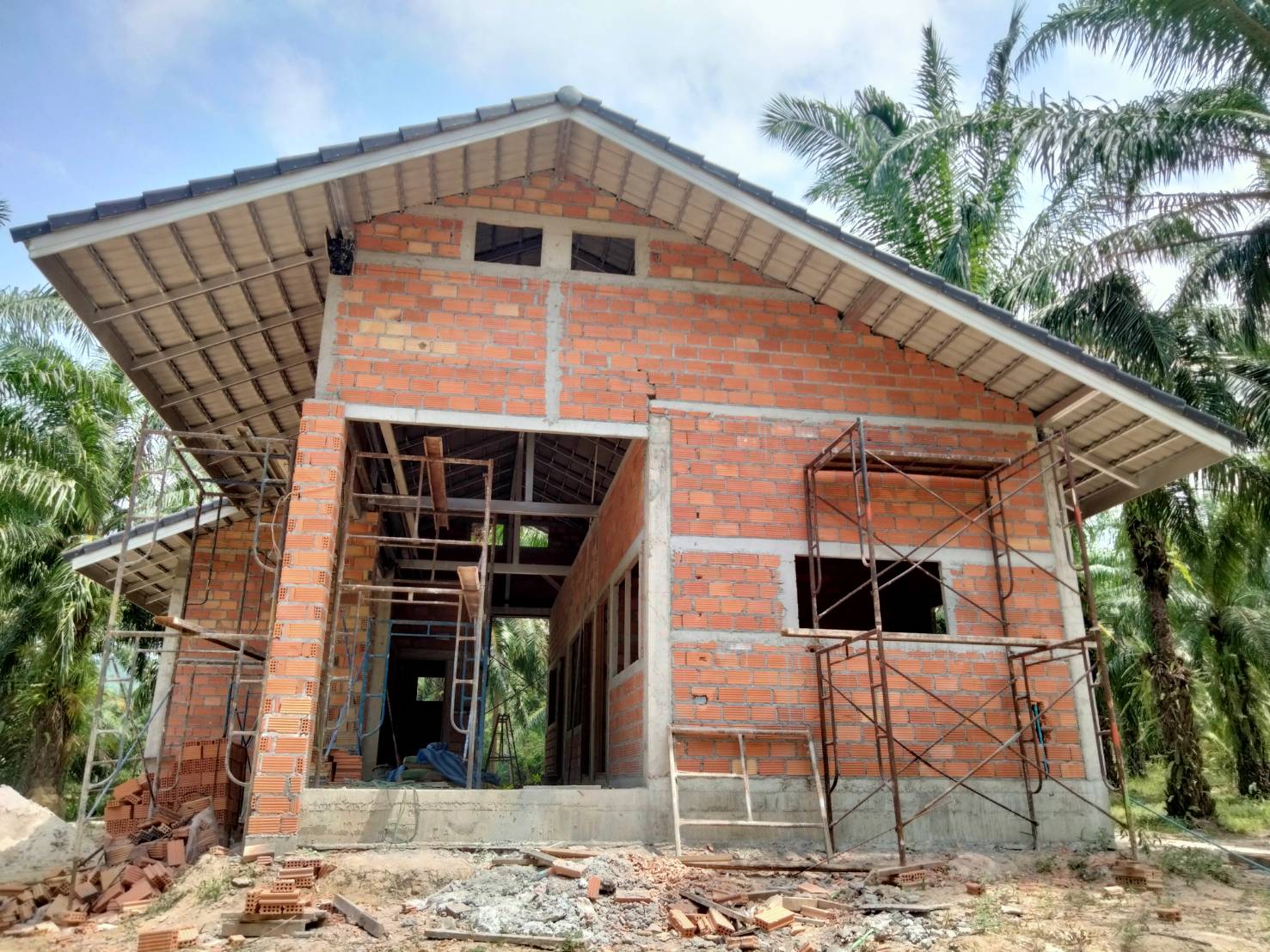 บ้านพัก คสล. 1 ชั้น k.อัมรินทร์ </br>ขนอม