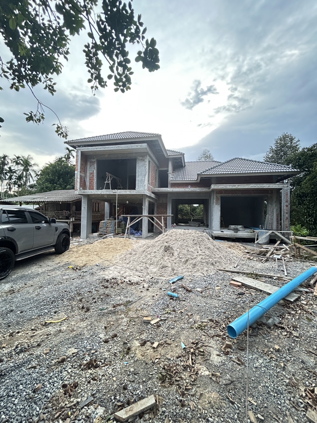 บ้าน คสล. 2 ชั้น คุณวิว </br> ชะอวด