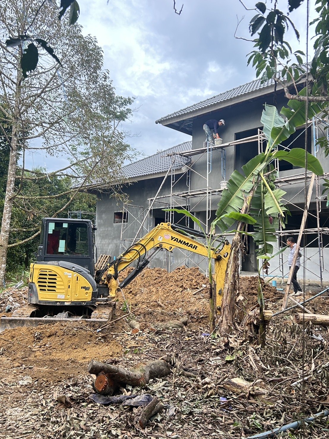 บ้าน คสล. 2 ชั้น คุณวิว </br> ชะอวด