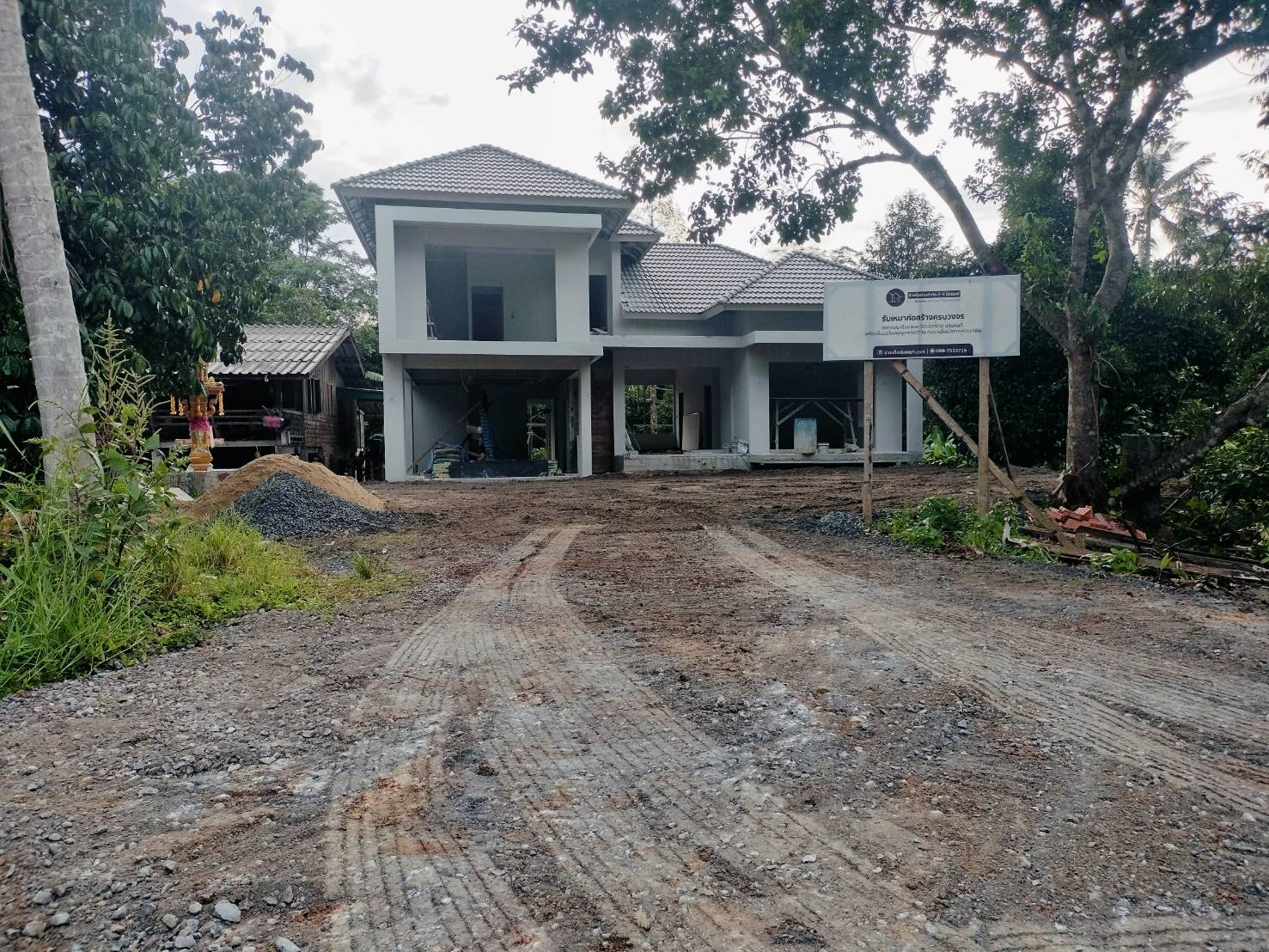 บ้าน คสล. 2 ชั้น คุณวิว </br> ชะอวด