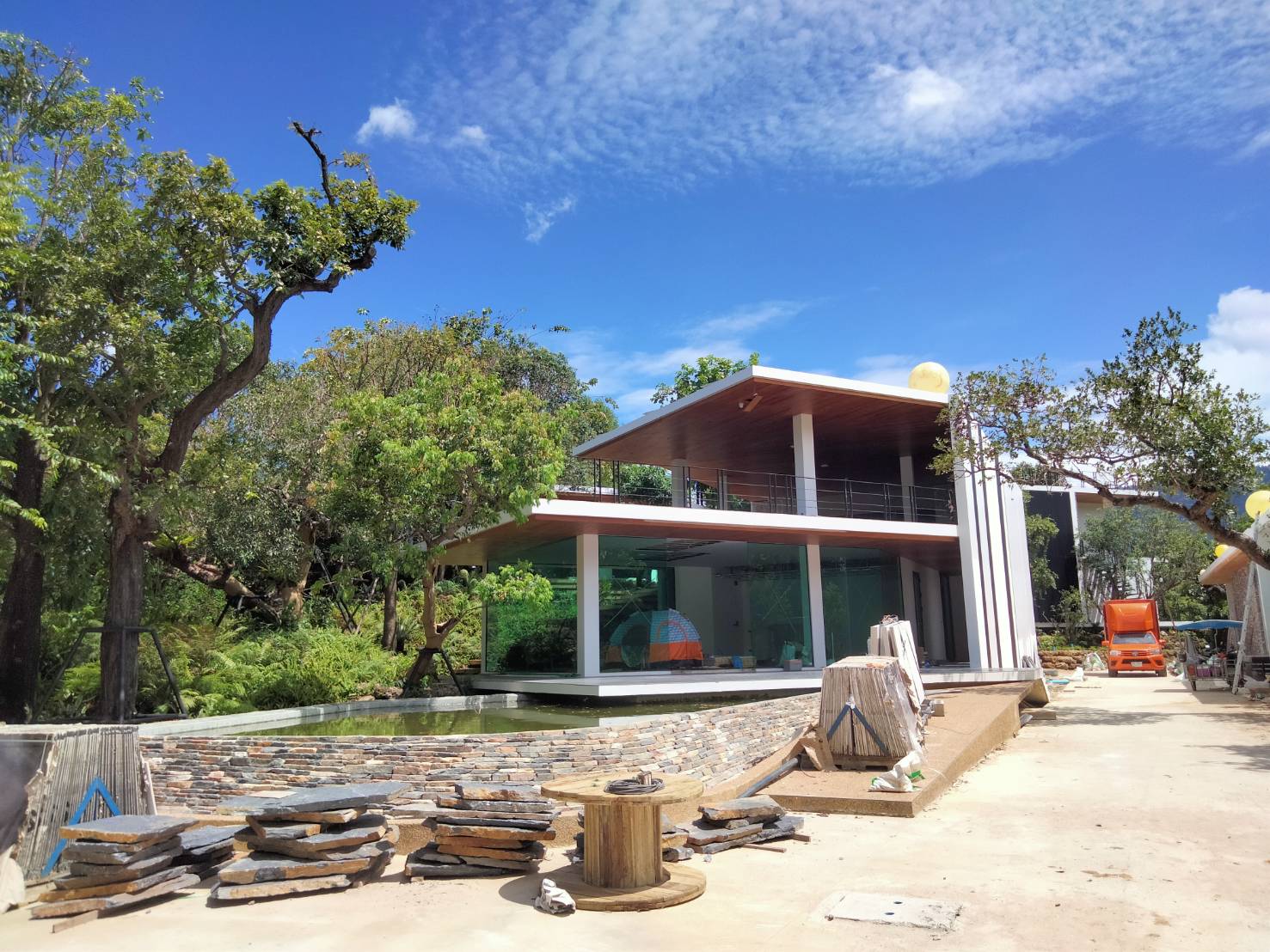 อาคารสำนักงาน โครงการขนอมสเตชั่น 549 </br>ขนอม