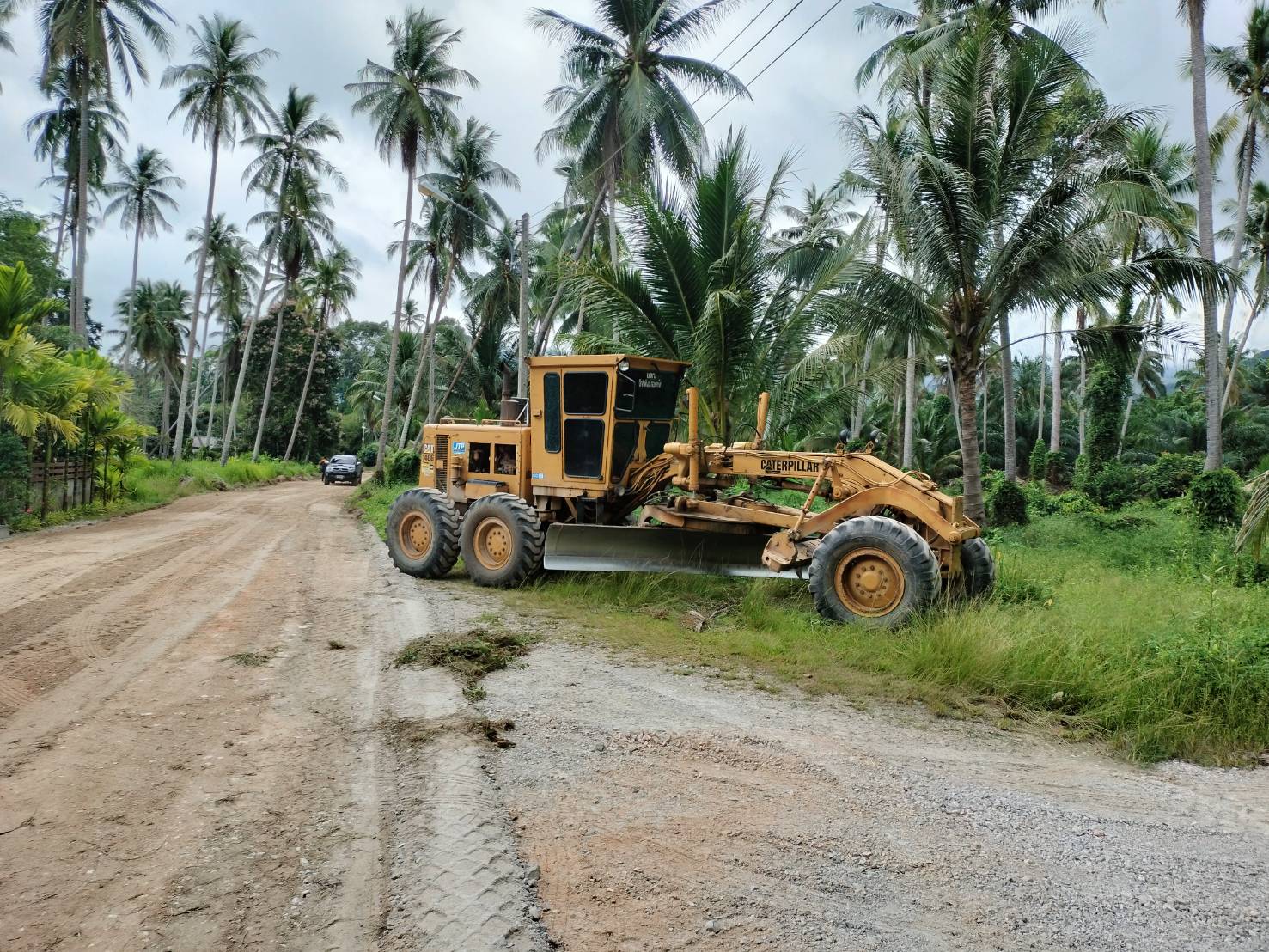 โครงการก่อสร้างถนนคอนกรีต ค.ส.ล. </br>ซอยวัดคุฏิ ขนอม