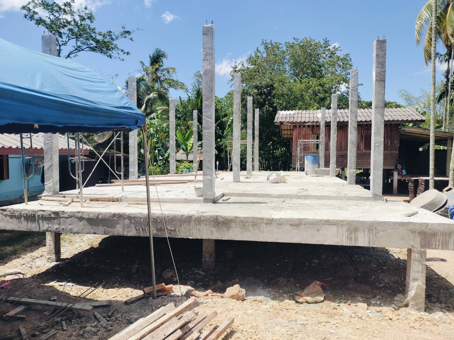 บ้านพัก คสล 1 ชั้น  k.กนกลดา </br>พัทลุง