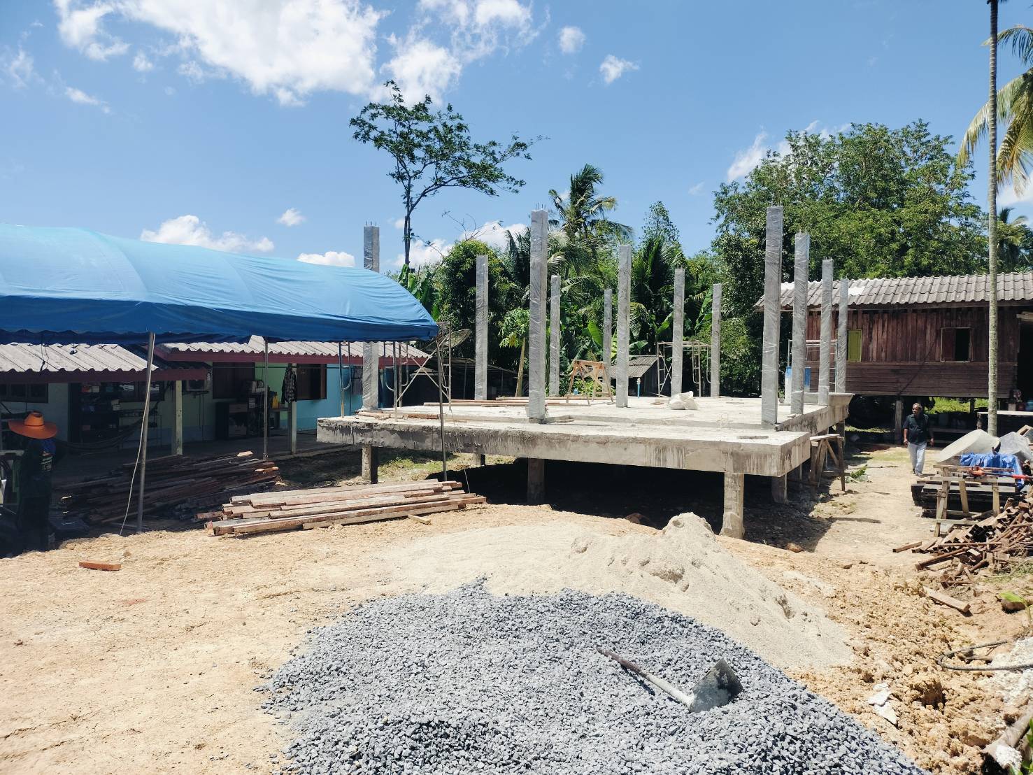 บ้านพัก คสล 1 ชั้น  k.กนกลดา </br>พัทลุง