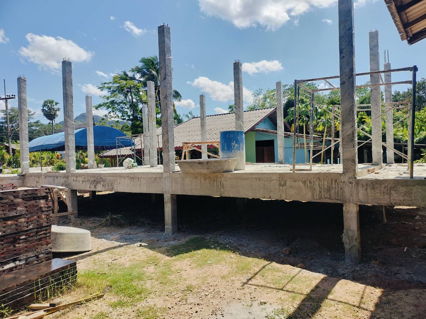 บ้านพัก คสล 1 ชั้น  k.กนกลดา </br>พัทลุง