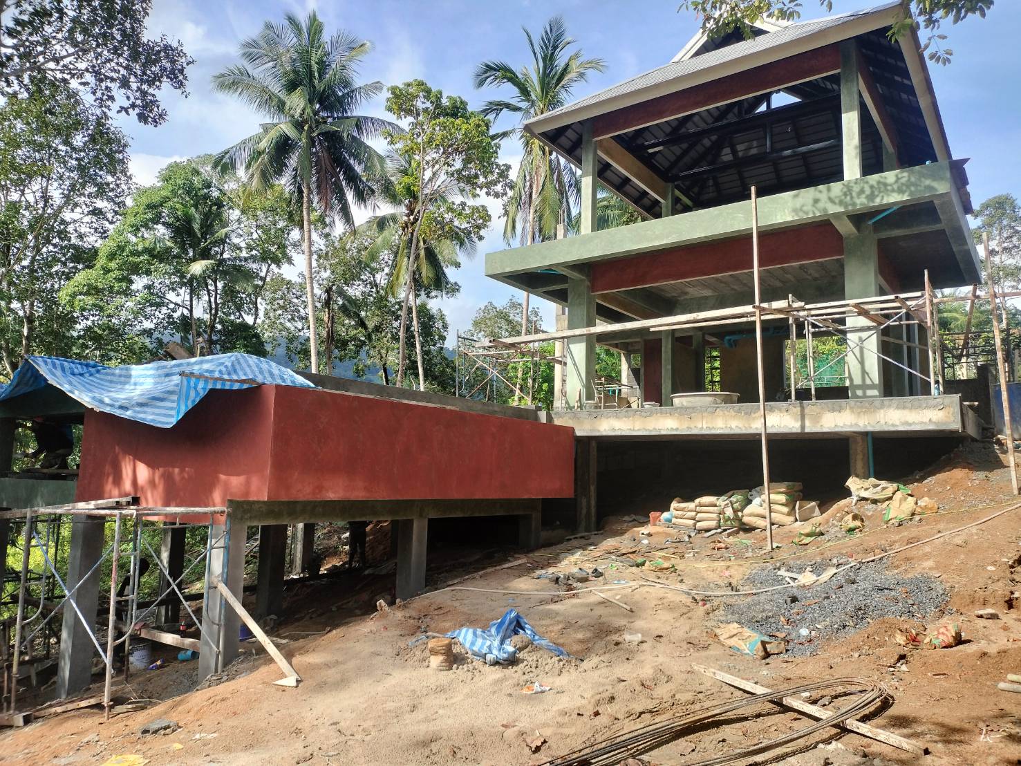 บ้าน คสล. สูง 2 ชั้น พร้อมสระน้ำ </br>เกาะสมุย