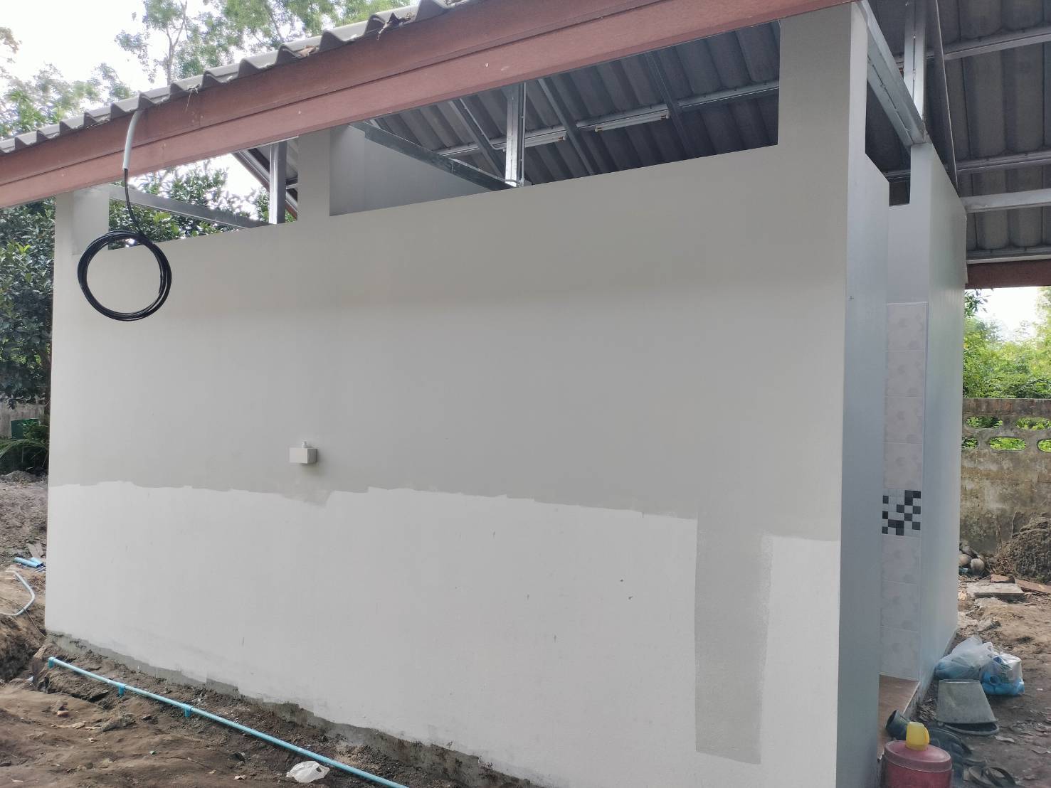 โครงการก่อสร้างห้องน้ำแยกชาย-หญิง ศพด. จงถนอม ม.2 ต.ขนอม