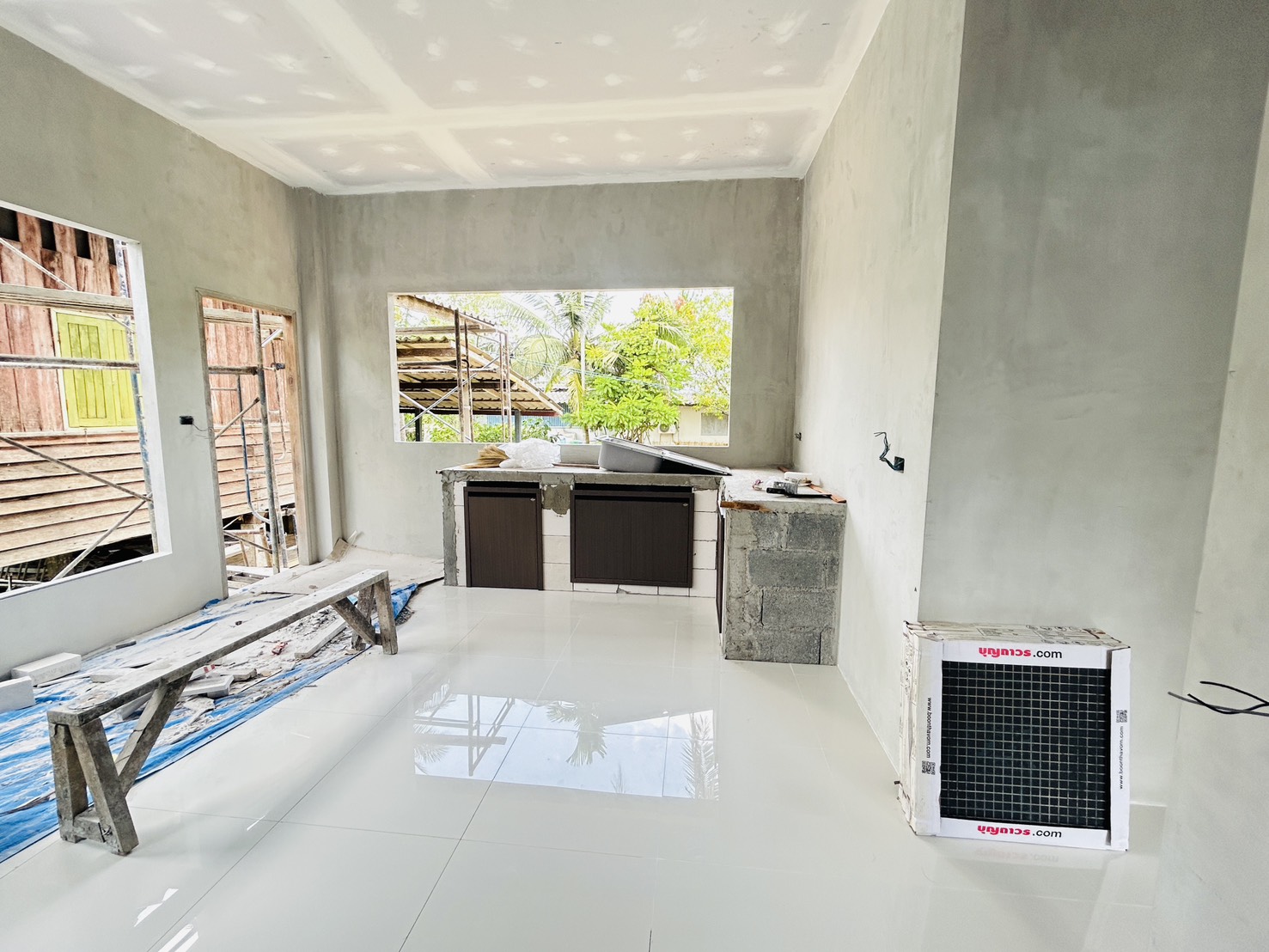 บ้านพัก คสล 1 ชั้น  k.กนกลดา  พัทลุง